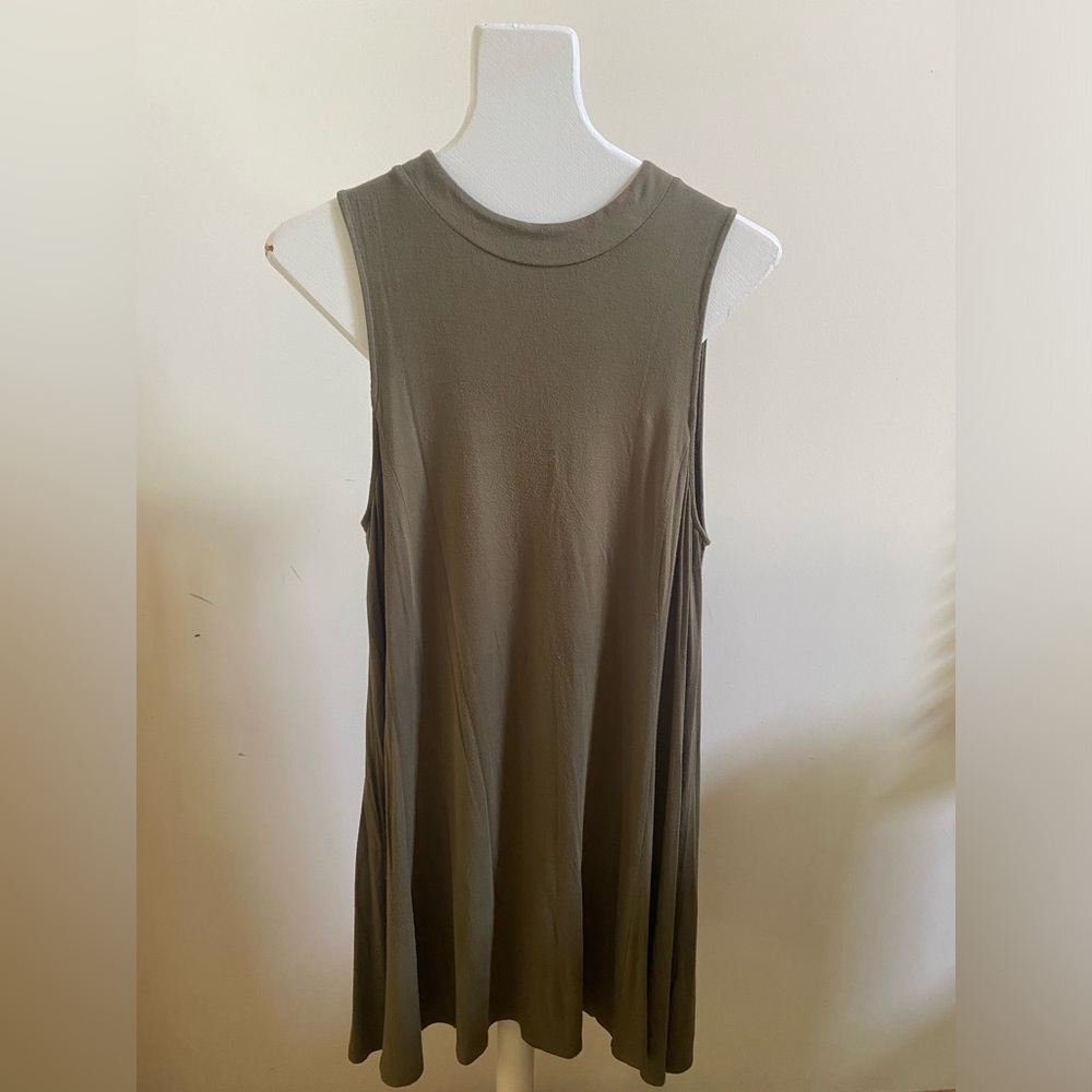 Olive Green Dress